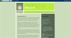 Desktop Screenshot of beingboris.blogspot.com