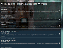 Tablet Screenshot of polskiewojsko.blogspot.com