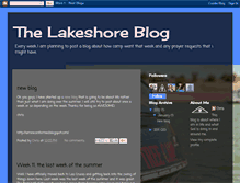 Tablet Screenshot of chrisatalake.blogspot.com