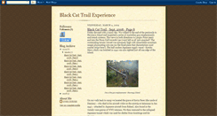 Desktop Screenshot of blackcattrailexperience.blogspot.com