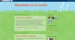 Desktop Screenshot of mandalaseneljardin.blogspot.com