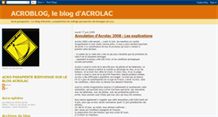 Desktop Screenshot of acrolac-2007.blogspot.com