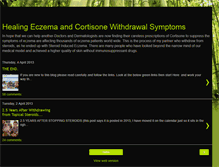 Tablet Screenshot of eczemahealing.blogspot.com