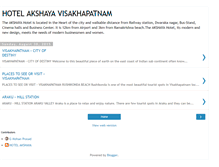 Tablet Screenshot of hotelakshaya.blogspot.com