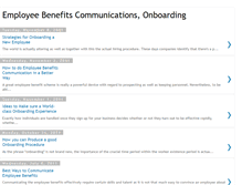 Tablet Screenshot of employeebenefitscommunication.blogspot.com