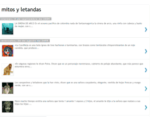 Tablet Screenshot of mitosyletandas.blogspot.com