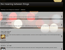 Tablet Screenshot of meaningbetween.blogspot.com