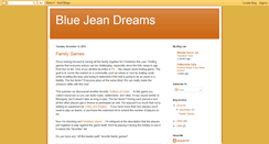 Desktop Screenshot of bluejeandreams.blogspot.com