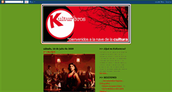 Desktop Screenshot of kultureros.blogspot.com
