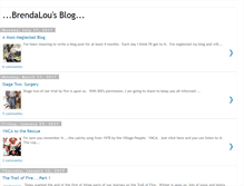 Tablet Screenshot of brendalousblog.blogspot.com
