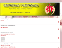 Tablet Screenshot of electricidadpjb.blogspot.com