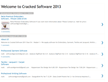 Tablet Screenshot of crackedsoftware2011.blogspot.com