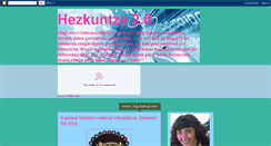 Desktop Screenshot of hezkuntza20-saioa.blogspot.com