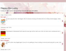 Tablet Screenshot of happy-go-lucky90.blogspot.com