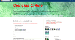 Desktop Screenshot of newciencias.blogspot.com