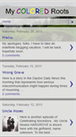 Mobile Screenshot of mycoloredroots.blogspot.com