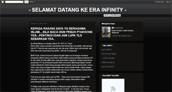 Desktop Screenshot of erainfinity.blogspot.com