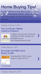 Mobile Screenshot of homebuyingtipster.blogspot.com