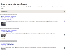 Tablet Screenshot of creaconlaura.blogspot.com