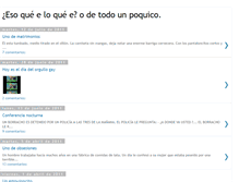 Tablet Screenshot of esoqueeloqueeodetodounpoquico.blogspot.com