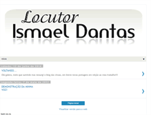 Tablet Screenshot of locutorismaeldantas.blogspot.com