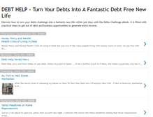 Tablet Screenshot of debts-challenge.blogspot.com