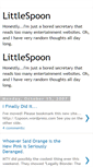 Mobile Screenshot of littlespoon-miriam.blogspot.com