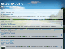 Tablet Screenshot of inglespraburro.blogspot.com