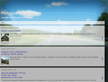 Tablet Screenshot of philippineresorts-pinoy.blogspot.com