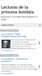 Mobile Screenshot of lecturas-de-la-princesa-amidala.blogspot.com