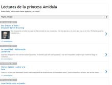 Tablet Screenshot of lecturas-de-la-princesa-amidala.blogspot.com