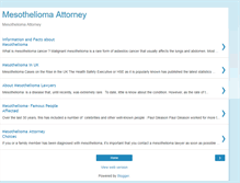 Tablet Screenshot of mesothelioma-attorney-assistance.blogspot.com