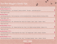 Tablet Screenshot of hotshotmaggieshandytips.blogspot.com