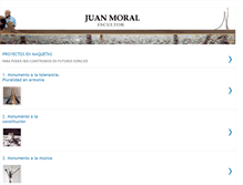 Tablet Screenshot of juanmoralproyectos.blogspot.com