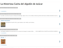 Tablet Screenshot of lamisteriosacasita.blogspot.com