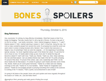 Tablet Screenshot of bonesspoilers.blogspot.com