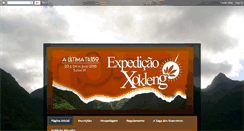 Desktop Screenshot of expedicaoxokleng.blogspot.com