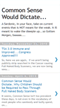 Mobile Screenshot of commonsensewoulddictate.blogspot.com