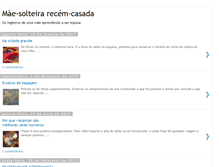 Tablet Screenshot of maesolteirarecemcasada.blogspot.com