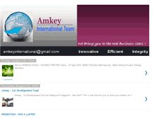 Tablet Screenshot of amkeyinternational.blogspot.com