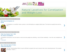 Tablet Screenshot of naturallaxatives.blogspot.com