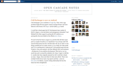 Desktop Screenshot of opencascade.blogspot.com