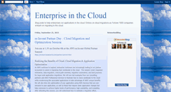 Desktop Screenshot of cloudconclave.blogspot.com