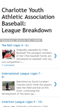 Mobile Screenshot of cyaa-leagues.blogspot.com