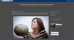 Desktop Screenshot of grzegorzsemeniuk.blogspot.com