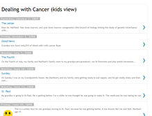 Tablet Screenshot of cancer-from-kids-cjmj.blogspot.com