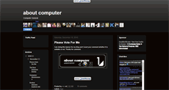 Desktop Screenshot of one-aboutcomputer.blogspot.com