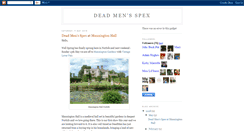 Desktop Screenshot of deadmensspex.blogspot.com