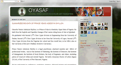 Desktop Screenshot of nigerianartatoyasaf.blogspot.com