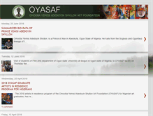 Tablet Screenshot of nigerianartatoyasaf.blogspot.com